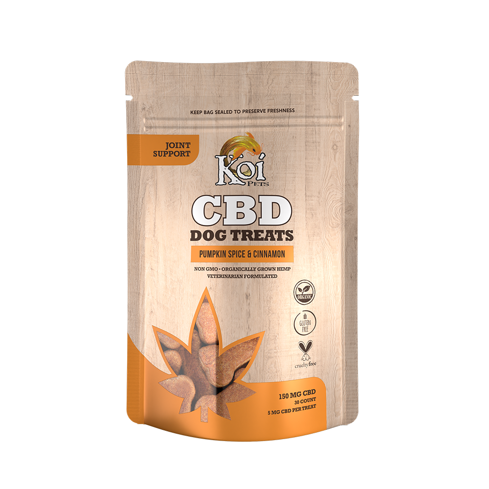 Koi CBD Dog Treats | Joint Support – Pumpkin Spice & Cinnamon