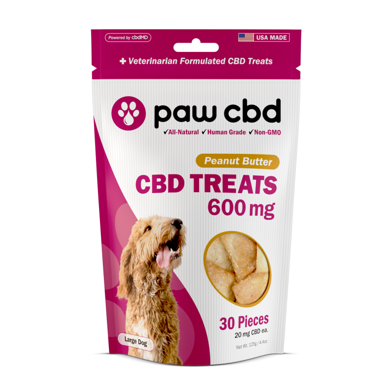 Pet CBD Oil Treats for Dogs – 600 MG – 30 COUNT