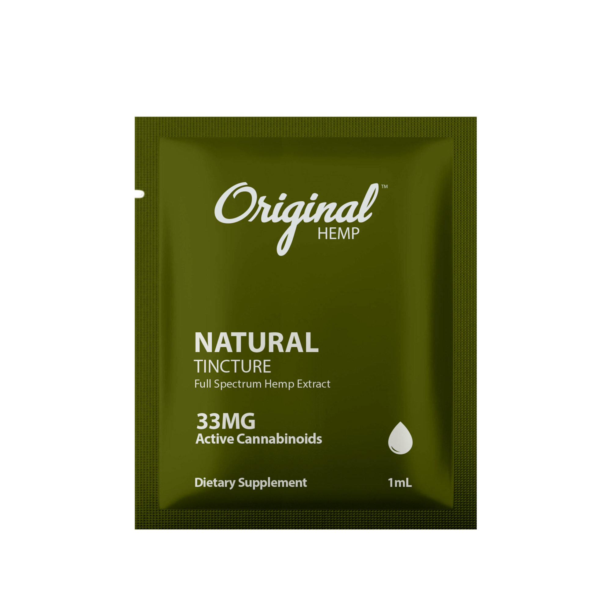 Natural Tincture (33mg) | Daily Dose